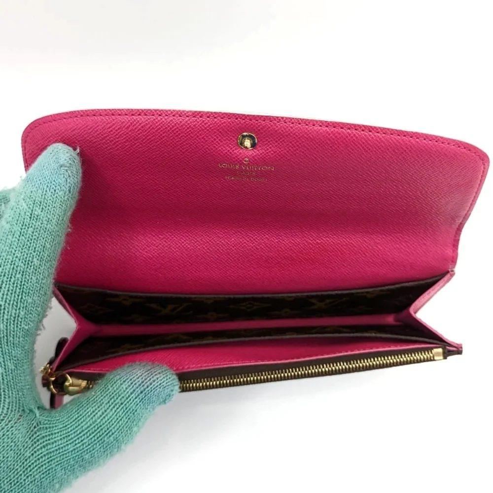 ✨️💎Authentic Louis Vuitton Emilie Flower monogram long wallet - Picture 6 of 14
